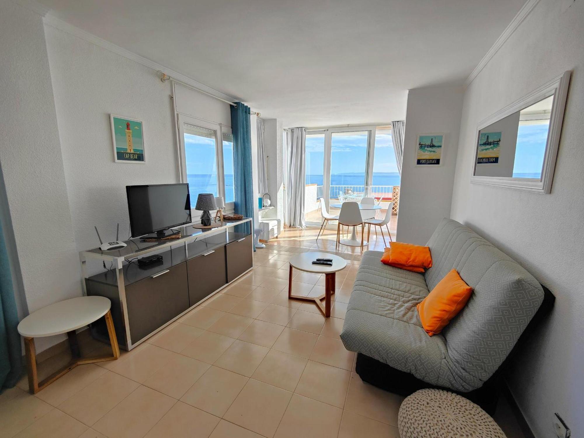 3364 - Mediterraneo A 1-8, Vacaciones Sobre Rocas, 1ª Linea De Mar, Zona Privilegiada, Vista Al Mar. - Es-258-102 * Roses